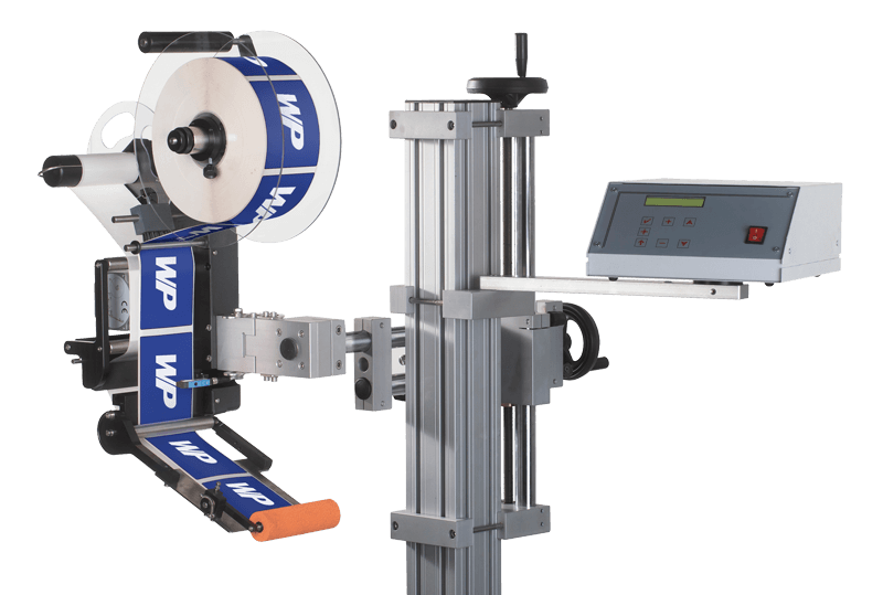 Pouch and flat bag labeling machine