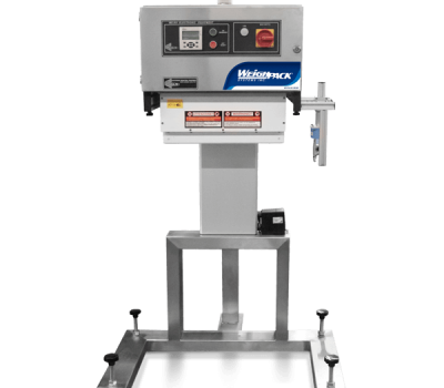 Induction cap sealing machine for bottle production