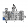 Star auger filler with swifty bagger pouch filling machine