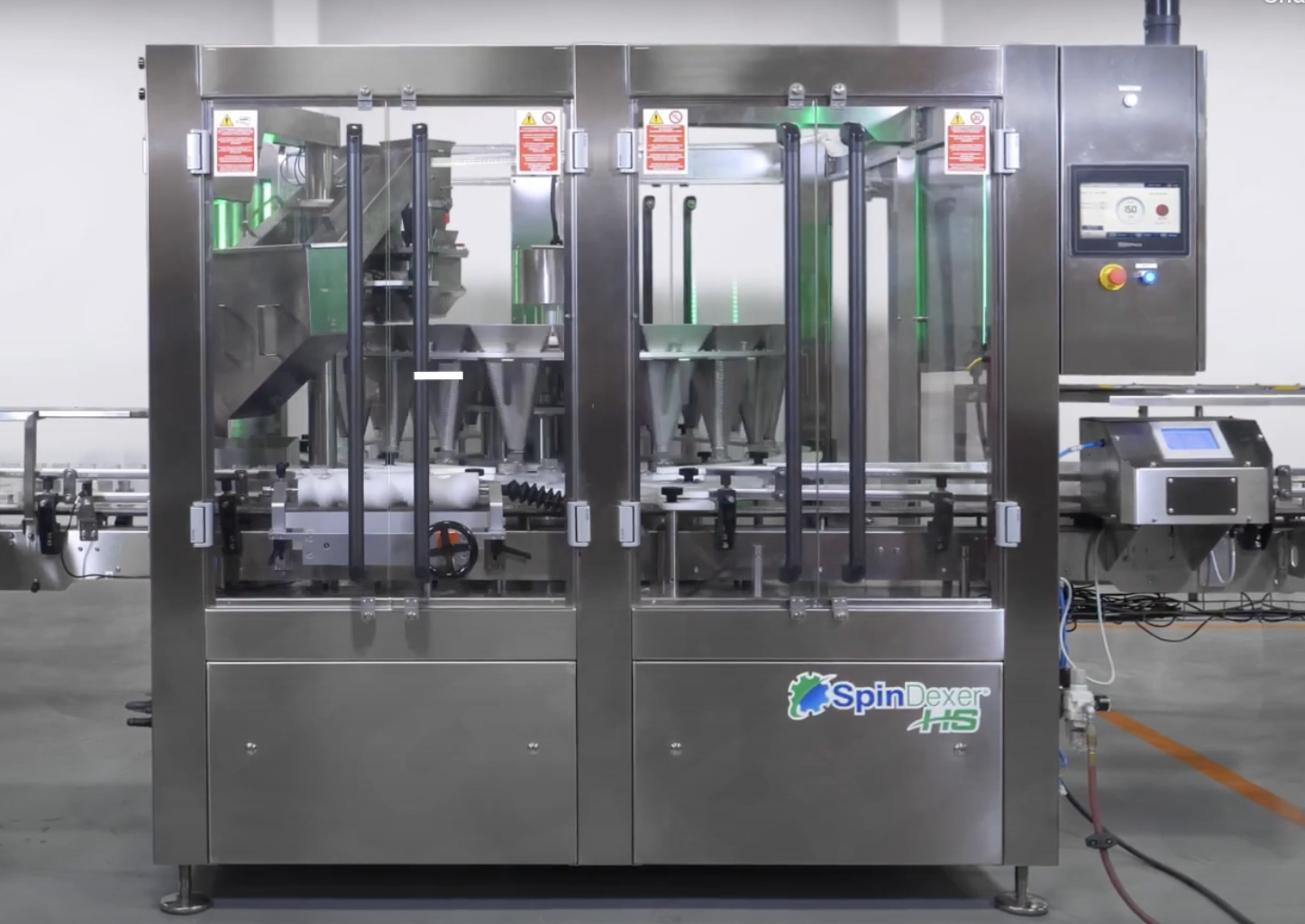 SpinDexer HS high speed rotary filler