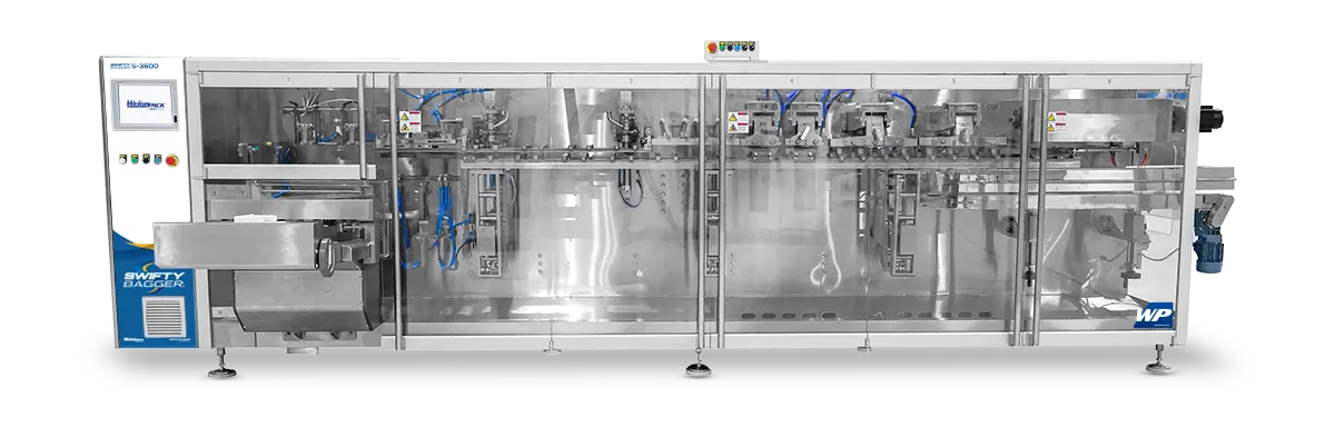 pre made pouch filling machine duplex servo