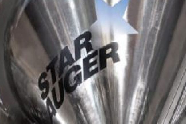 Auger filling machine funnel