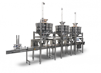 Container mixed fruit mixing system